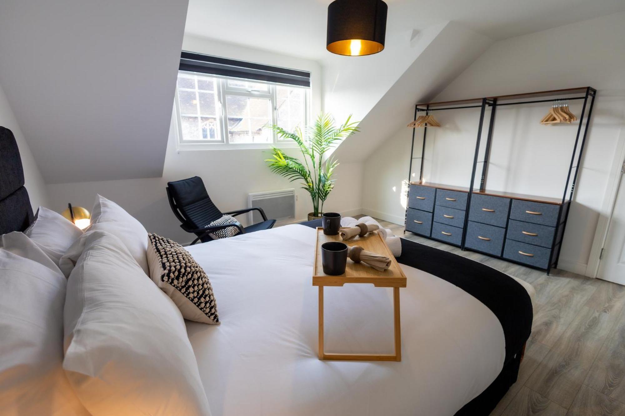 Contemporary 3Br Flat In Watford Daire Watford  Dış mekan fotoğraf