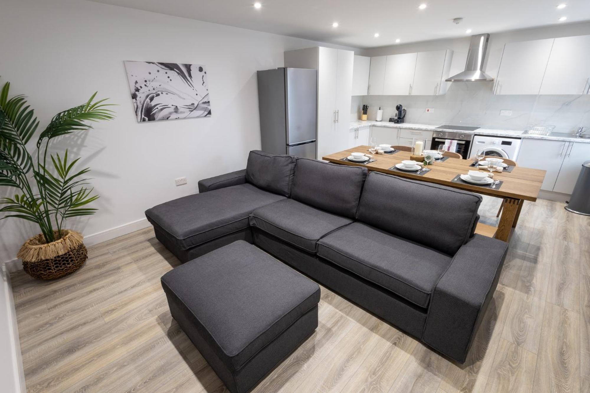 Contemporary 3Br Flat In Watford Daire Watford  Dış mekan fotoğraf